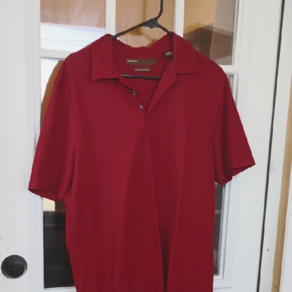 Perry Ellis Men's Red Polo Shirt